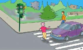 Çocuklar için trafik kuralları