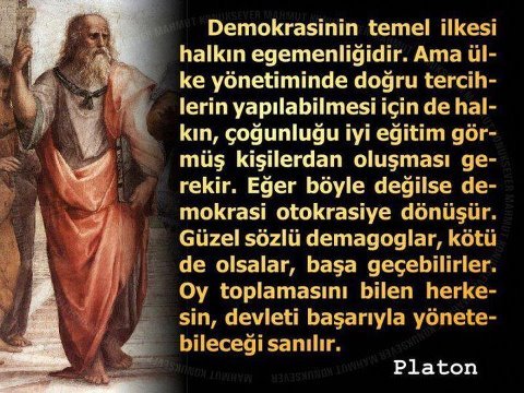 Platonun Demokrasi Anlayışı