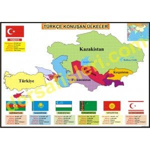 Türkçenin Konuşulduğu Ülkeler