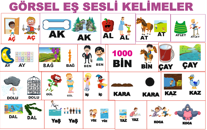 Sesteş Kelime Örnekleri Nedir