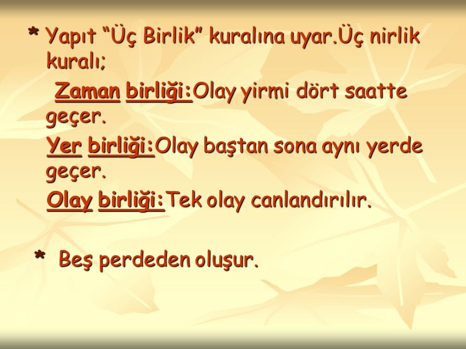 
Üç Birlik Kuralı Nedir
