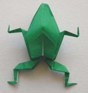 Origami Kurbağa