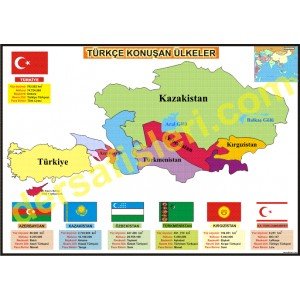 Türkçe Konuşan Ülkeler