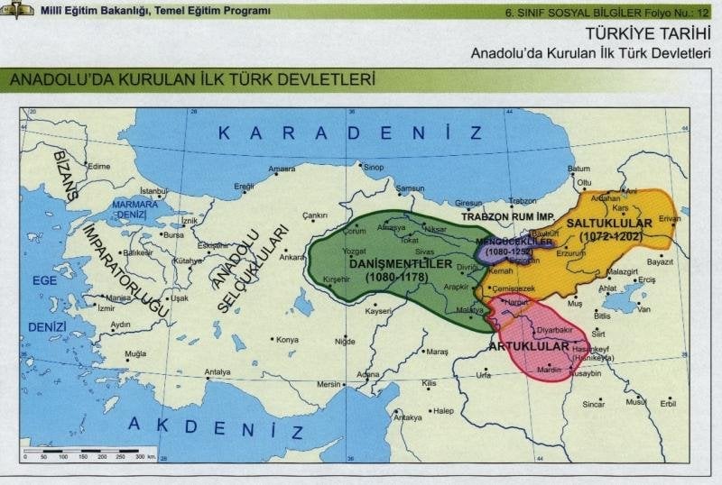 Anadoluda Kurulan İlk Türk Devletleri